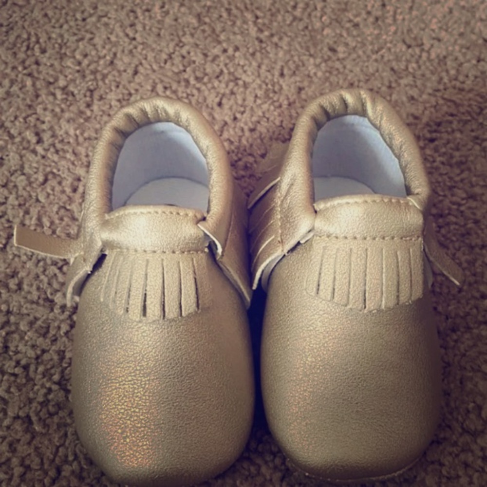 Gold Moccassins